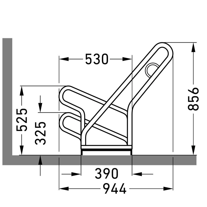 Cykelställ | Cykelställ 2500 XBF