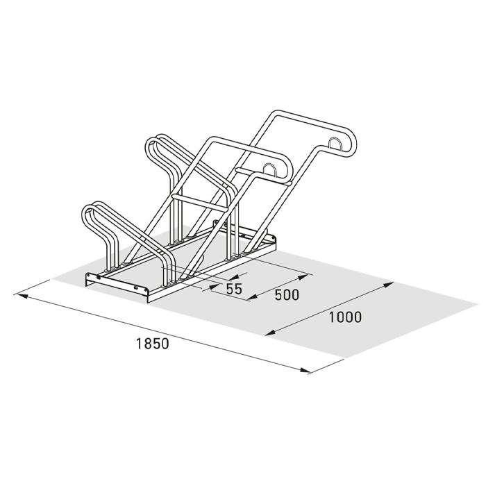 Cykelställ | Cykelställ 2600 XBF