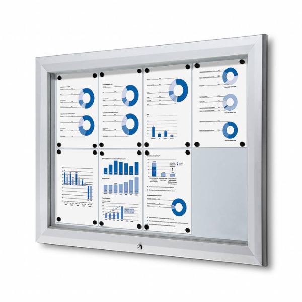 Informationstavlor | Låsbar informationstavla för utomhusbruk